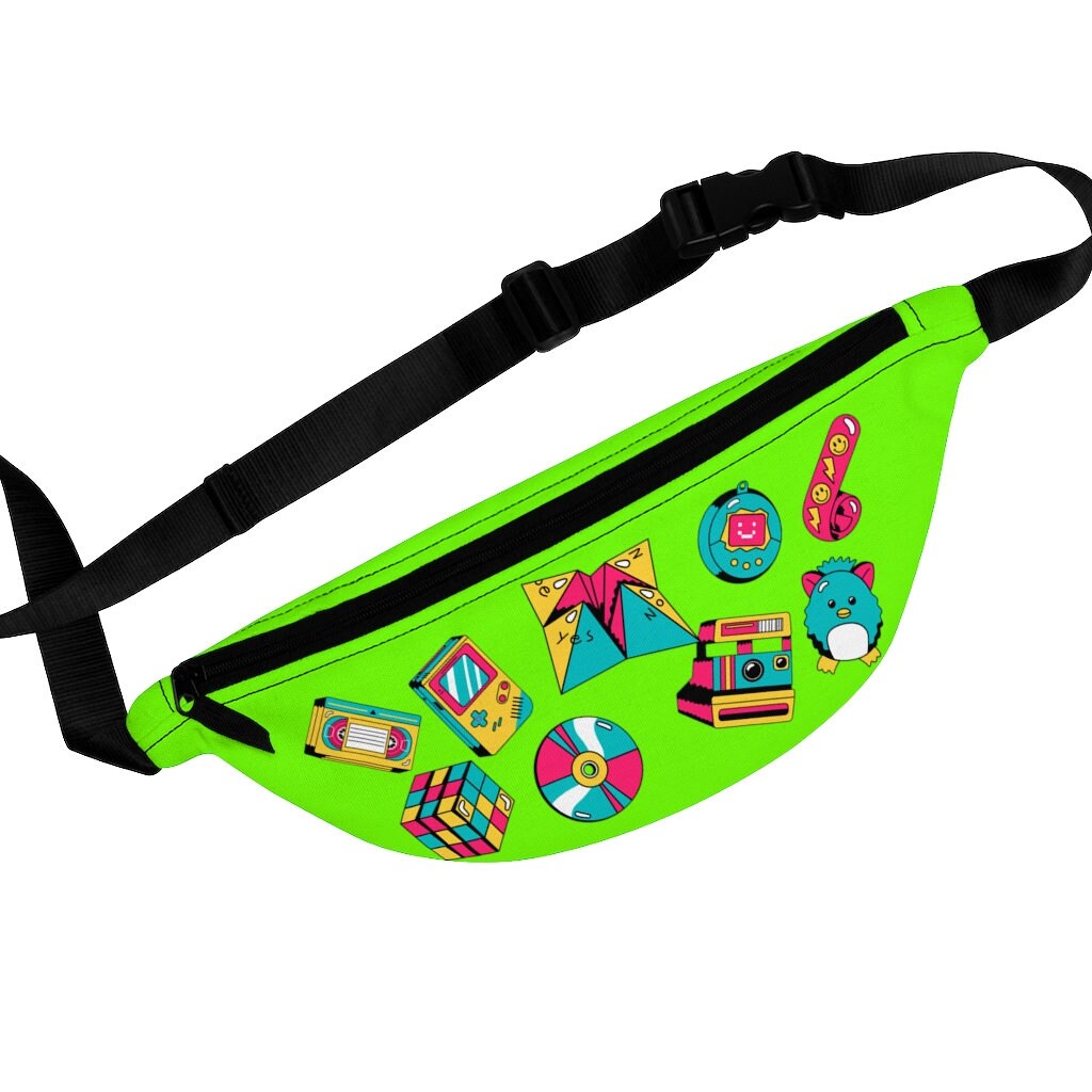 80s 90s Retro Style Fanny Pack Etsy