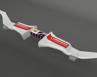 Pink Ranger Power Bow / Ptera Arrow Pepakura Pattern