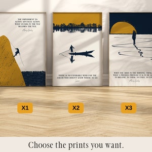 If you are a passionate follower of Stoicism or you seek inspiration for a mindful and purposeful life, this Stoic set of prints is perfect. Hang them in your office, study, or living room to infuse your surroundings with the wisdom of Stoicism.