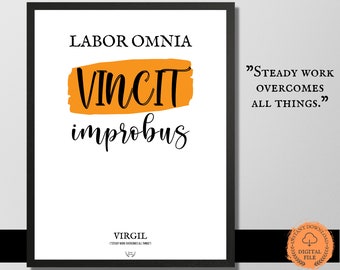 Latin Quote Etsy France