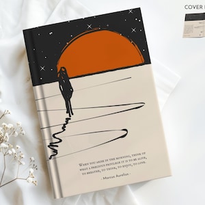 Personalized Hardcover Notebook, Custom Name Journal, Personalized Stationery Gift for Mother, Custom Text Journal, Unique Gift for Woman