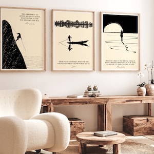 Stoic Philosophy Art Print Set: Marcus Aurelius & Seneca Quotes