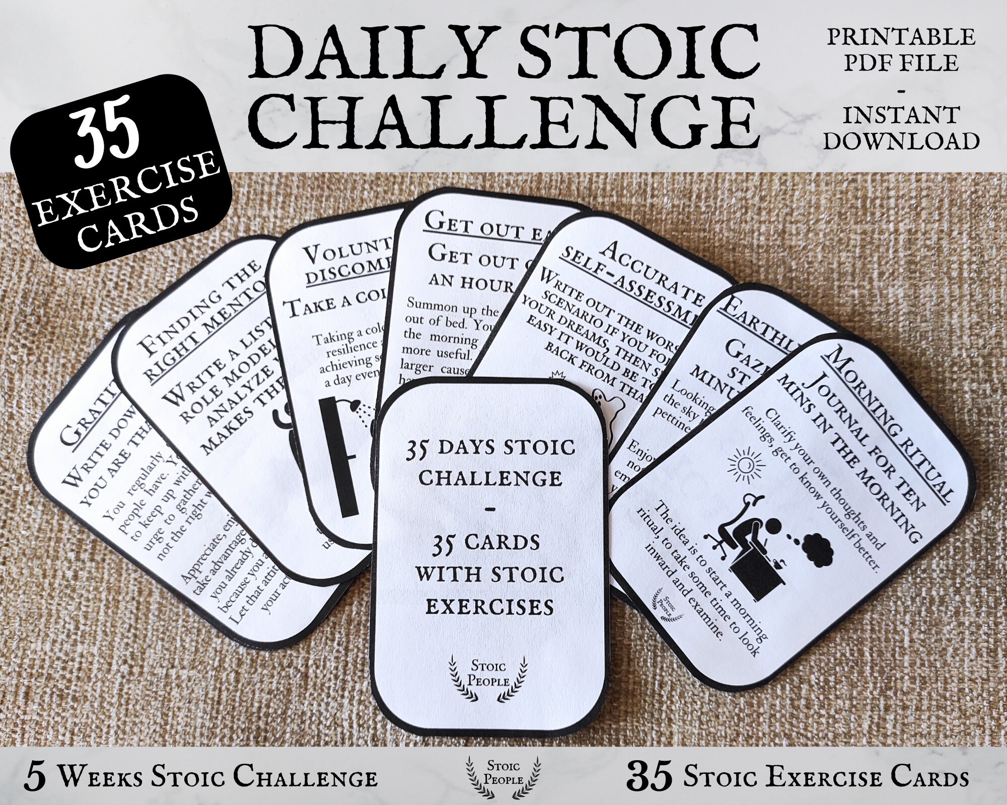 Maps challenge. Daily stoic. challenge cards. jp challenge card. &quot;stoic philosophy: key concepts and principles&quot;.