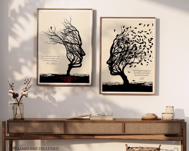 These stoic artworks merge the ancient wisdom of Stoicism with contemporary aesthetics.The illustrations beautifully depict concepts like self-discipline, tranquility, and the pursuit of virtue, creating a harmonious blend of art and philosophy.