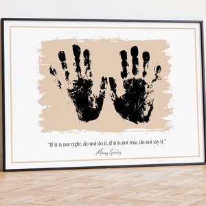 Marcus Aurelius citaat zwarte handen poster, als het niet waar is stoïcijnse citaat kunst aan de muur, Marcus Aurelius kunst aan de muur, stoïcisme kunst aan de muur, stoïcijnse wijsheid