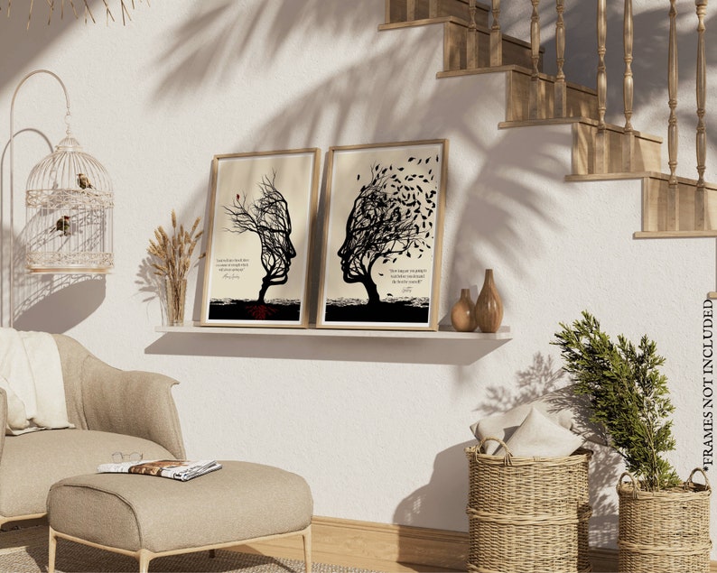 Complementing the profound words are the stunning and original illustrations that adorn each wall poster. Created with a modern touch, these visually captivating artworks effortlessly merge the ancient wisdom of Stoicism with contemporary aesthetics.