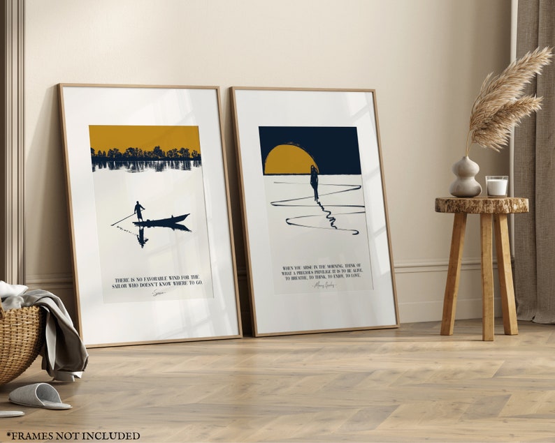 The combination of powerful quotes, thought-provoking illustrations, and elegant design makes this set a perfect gift for anyone intrigued by the art of stoic living, to infuse your surroundings with the timeless wisdom and beauty of Stoicism.