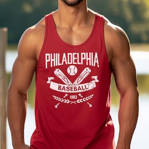 Phillies Tank Top - Etsy