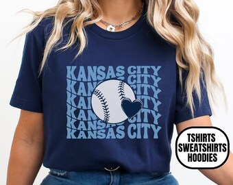 Kansas City Baseball Unisex Apparel, Mens & Womens T-shirts Crewneck Sweatshirts Hoodies, Gift For KC Sports Fan, Game Day Outfit, KC Echo