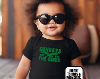 Infant Philadelphia Football Apparel, Baby Boys & Girls Bodysuits, Tees, Gift For Sports Fan, Retro Kids Game Day Outfit
