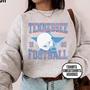 Distressed Vintage Style Tennessee Football Apparel, T-shirt, Crewneck Sweatshirt, Hoodie, Mens & Womens Gift For Sports Fan, Game Day Gear