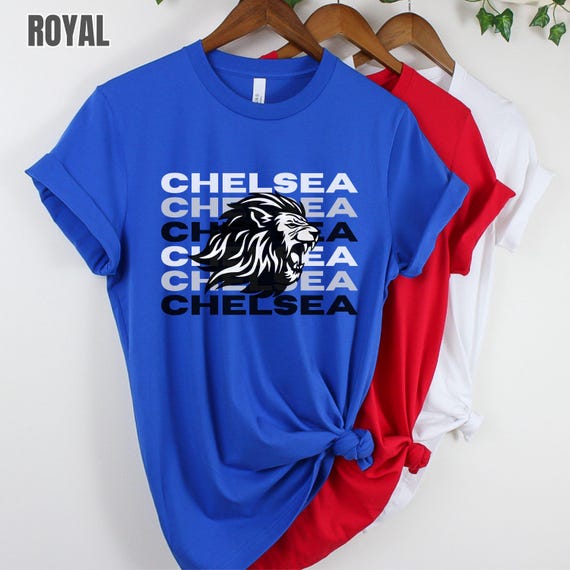 Chelsea Soccer Apparel Mens Womens Shirt Hoodie Crewneck Sweatshirt Gift for UK Sports Fan Football Game Day Gear Lion Echo Etsy