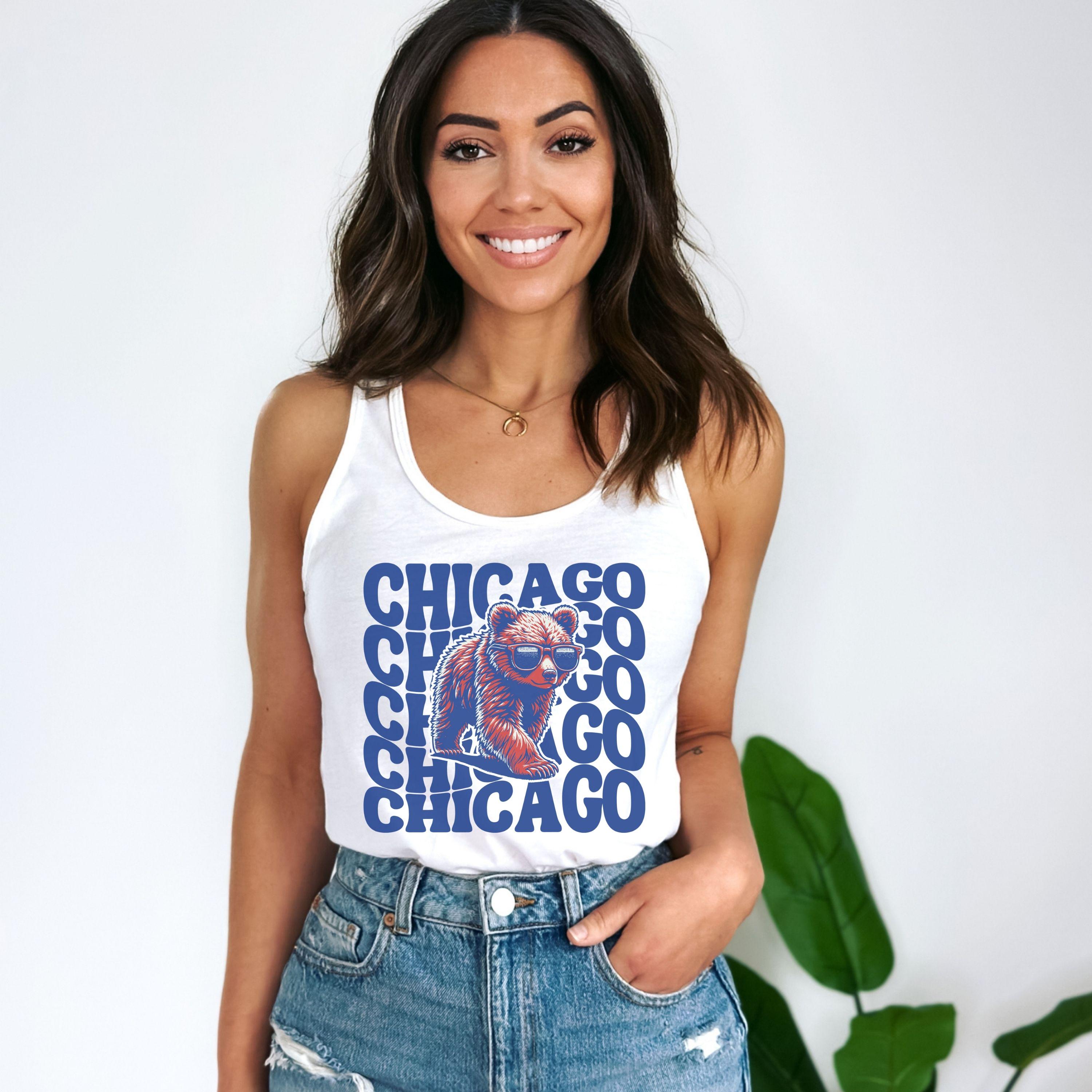Chicago Cubs Tank Top - Etsy