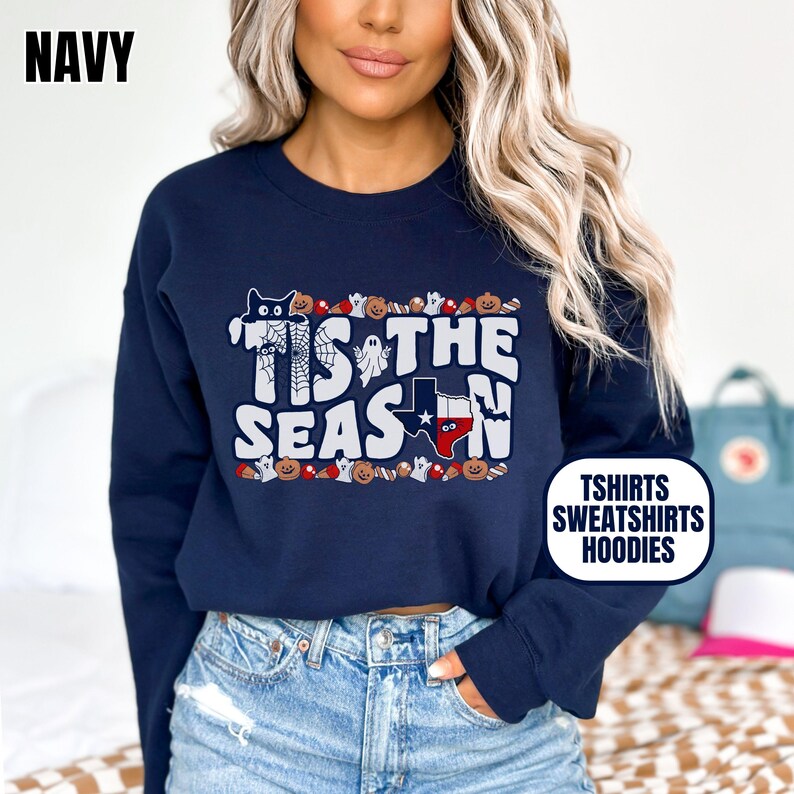 Halloween Houston Football Apparel, Tee Crewneck Sweatshirt Hoodie