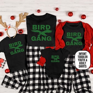Philadelphia Football Matching Family Short Sleeve Tees, Infant Toddler Youth Adult Sports Apparel, Game Day Outfit, Family Gift, Bird Gang