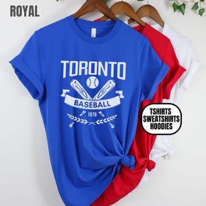 Vintage Style Toronto Baseball Unisex Apparel, Mens & Womens Tshirts Crewneck Sweatshirts Hoodies, Game Day Outfit, Gift for Baseball Fan