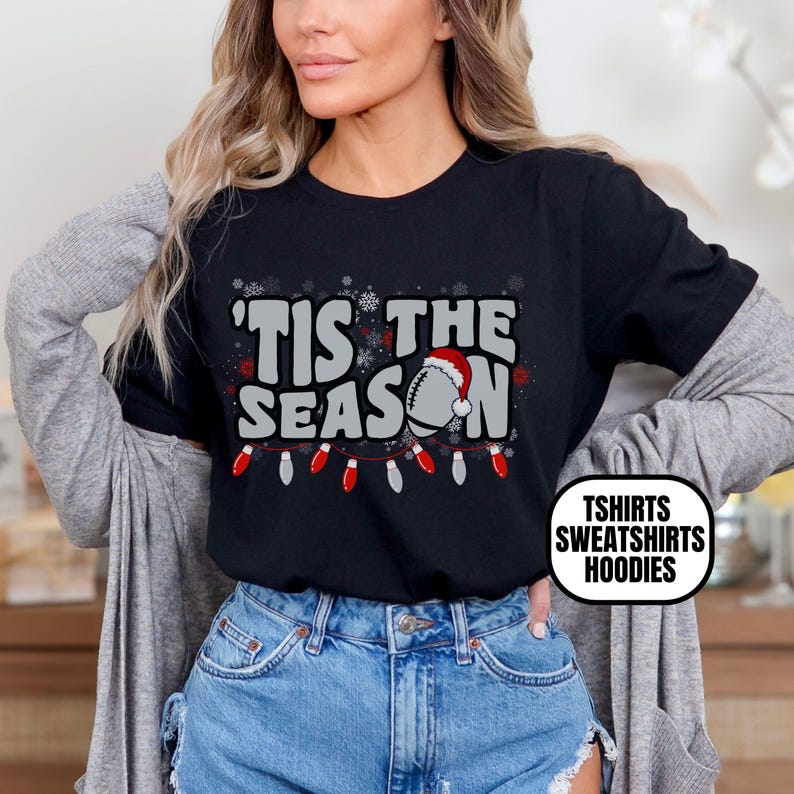 Christmas Las Vegas Football Tshirt Crewneck Sweatshirt Hoodie, Mens