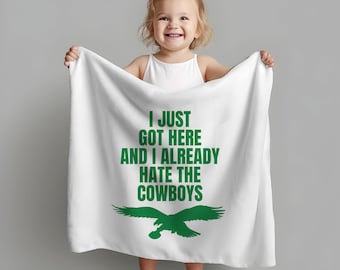 Manta infantil de fútbol americano de Filadelfia, manta de felpa deportiva de Filadelfia, manta infantil Kelly Green Eagle, regalo para aficionados al deporte, acabo de llegar.