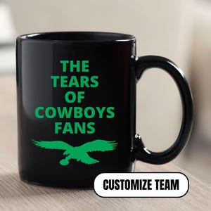 Funny Philadelphia Football Coffee Mug, Philly Sports Coffee Cup, Gift For Eagles Fans