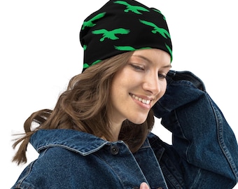 Philadelphia Football Mütze mit Allover-Print, Winterbekleidung für Erwachsene, Spieltagsmütze für Sportfans
