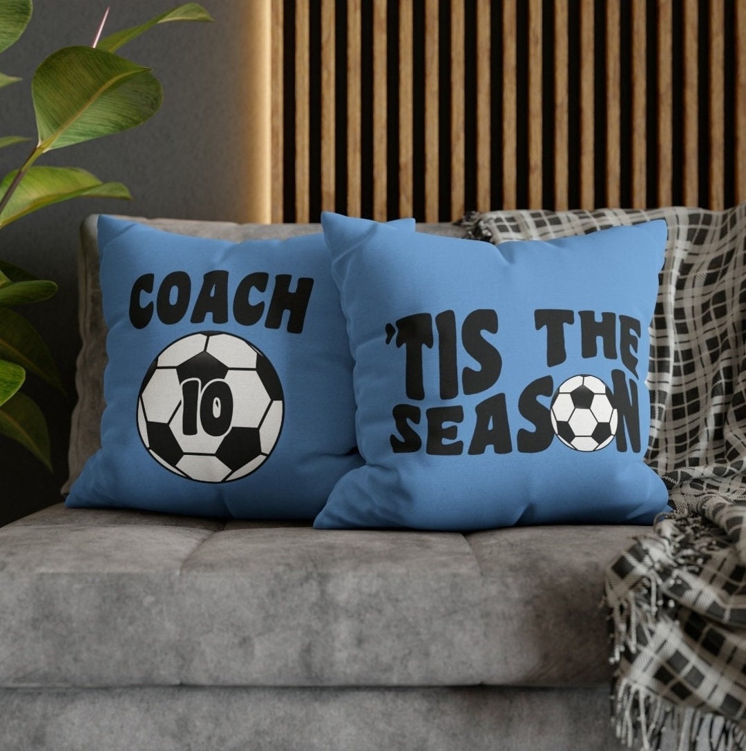 Personalized Soccer Pillow, Customized Throw Pillow Covers, Custom