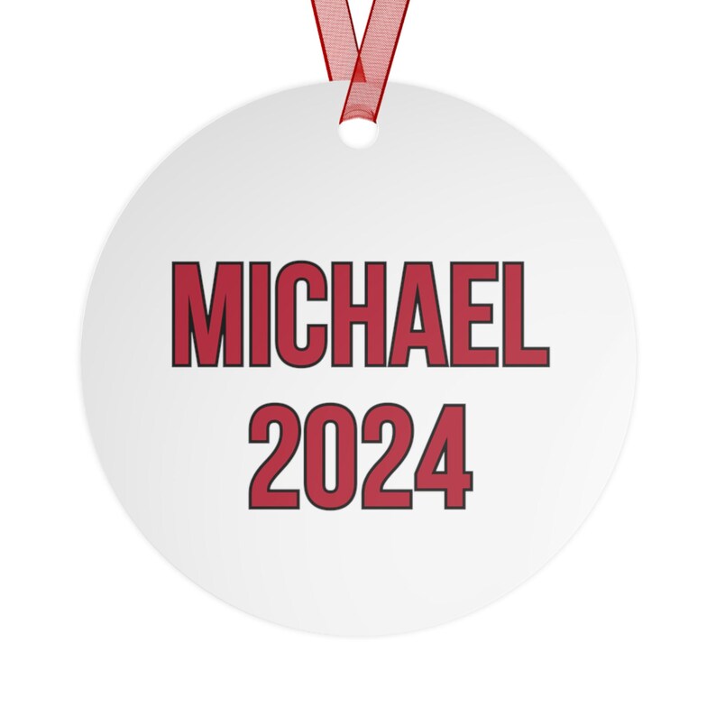 Personalized Tampa Bay Football Christmas Tree Ornament, Customized