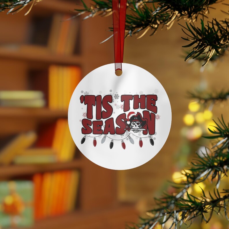 Personalized Tampa Bay Football Christmas Tree Ornament, Customized