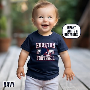 Texans Baby Bodysuit Customized Baby Jersey Football Fan Gift Father s Day Present Texans Baby Clothes Texans Gift Baby Football Baby Etsy