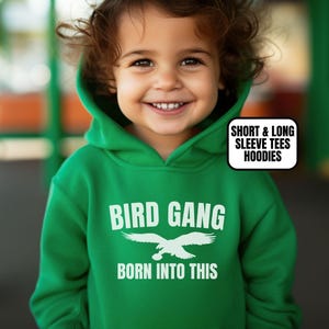 Toddler Philadelphia Football Apparel, Boys & Girls Short/Long Sleeve Tees, Hoodies, Gift For Sports Fan, Kids Game Day Gear, Born