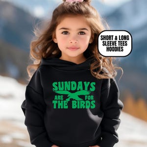 Toddler Retro Philadelphia Football Apparel, Boys/ Girls Long & Short Sleeve Tees Hoodies, Gift For Sports Fan, Kids Game Day Gear, Sundays