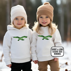 Toddler Philadelphia Football Apparel, Boys/ Girls Long & Short Sleeve Tees Hoodies, Sports Fan Gift, Kids Game Day Outfit, Lightning Bird