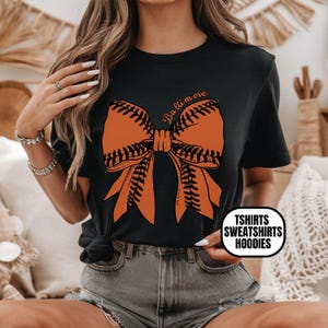 Baltimore Baseball Unisex Apparel, Mens & Womens T-shirts/Crewneck Sweatshirts/Hoodies, Gift For Sports Fan, Game Day Outfit, Coquette Bow