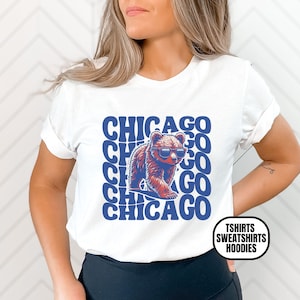 Chicago Baseball Unisex Apparel, Mens & Womens T-shirts/Crewneck Sweatshirts/Hoodies, Gift For Sports Fan, Game Day Outfit, Echo Cub