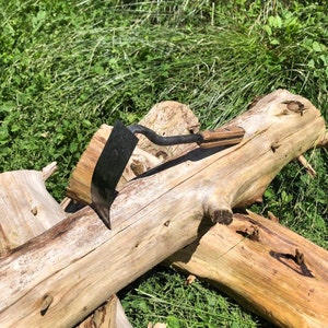 Hand Forged Gardening Hoe - Gift for Outdoor Hobbyist, Gardener, Nature Lover, Plant Enthusiast