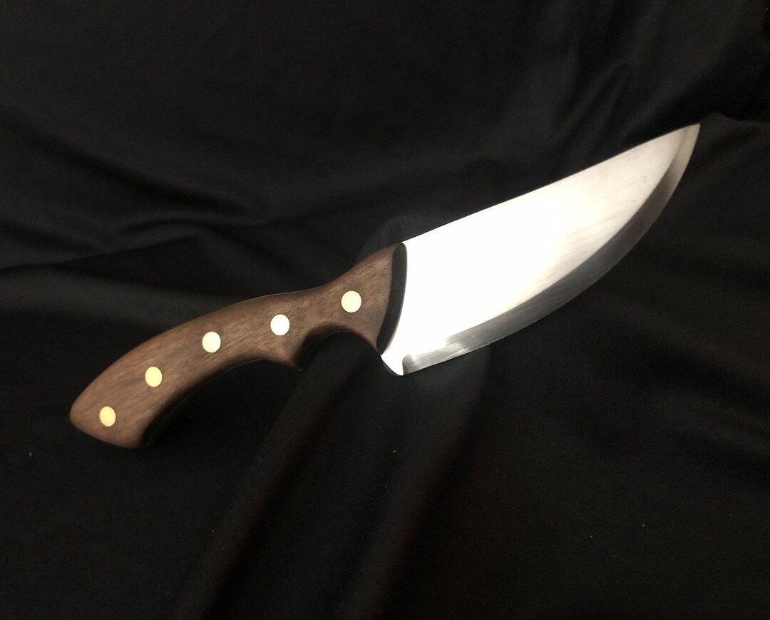 Hand Forged Knife Bear Claw Etsy