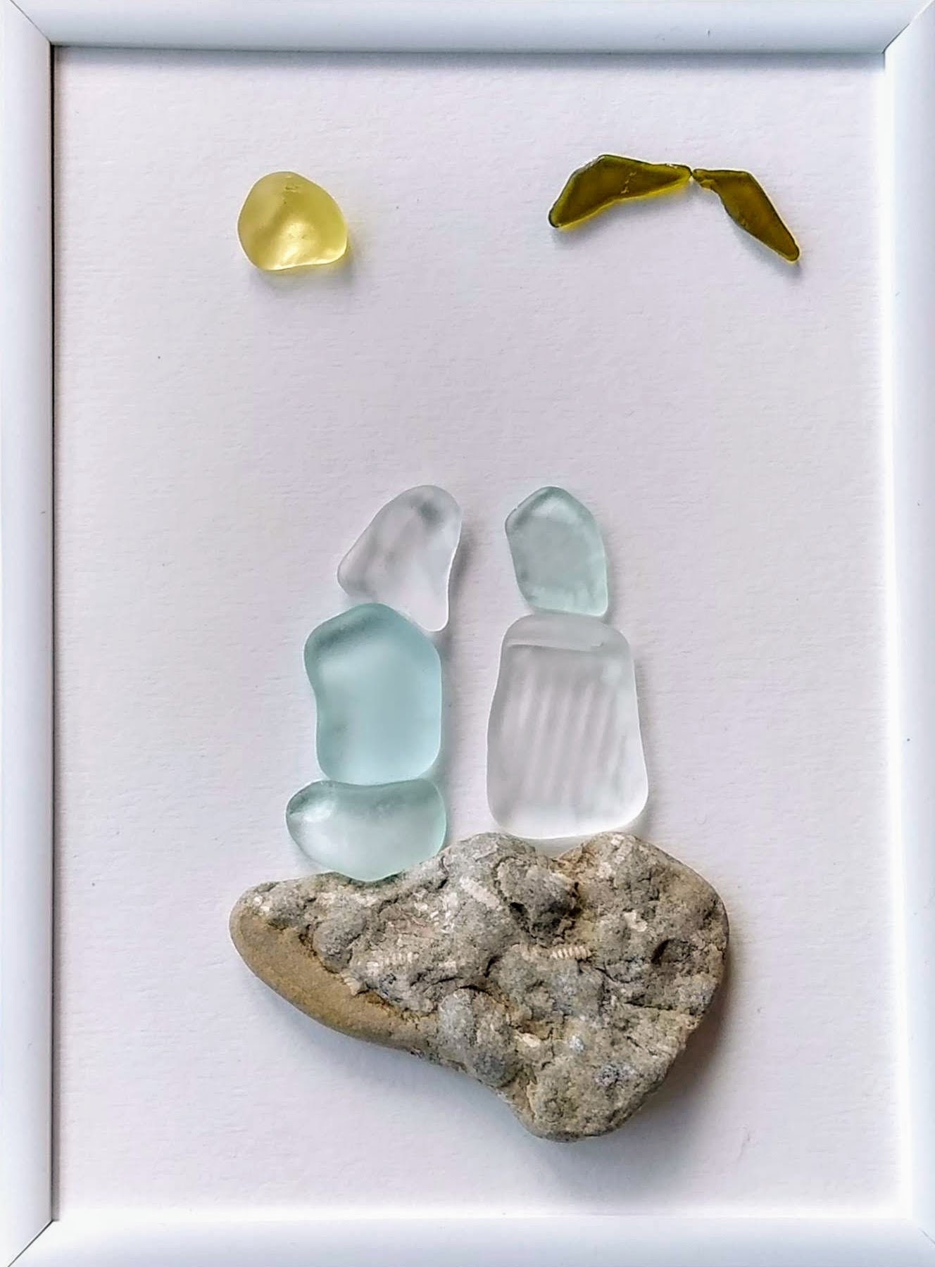 Sweethearts. Unique sea glass gift. In love. A unique sea Etsy