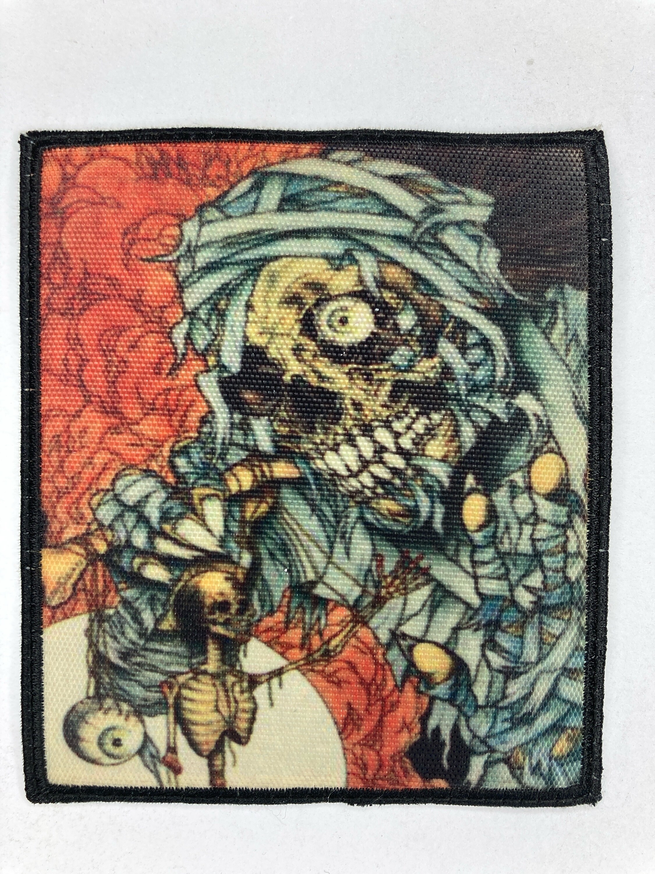 Zorlac Skateboard Iron on Patch Old School Skate Pushead