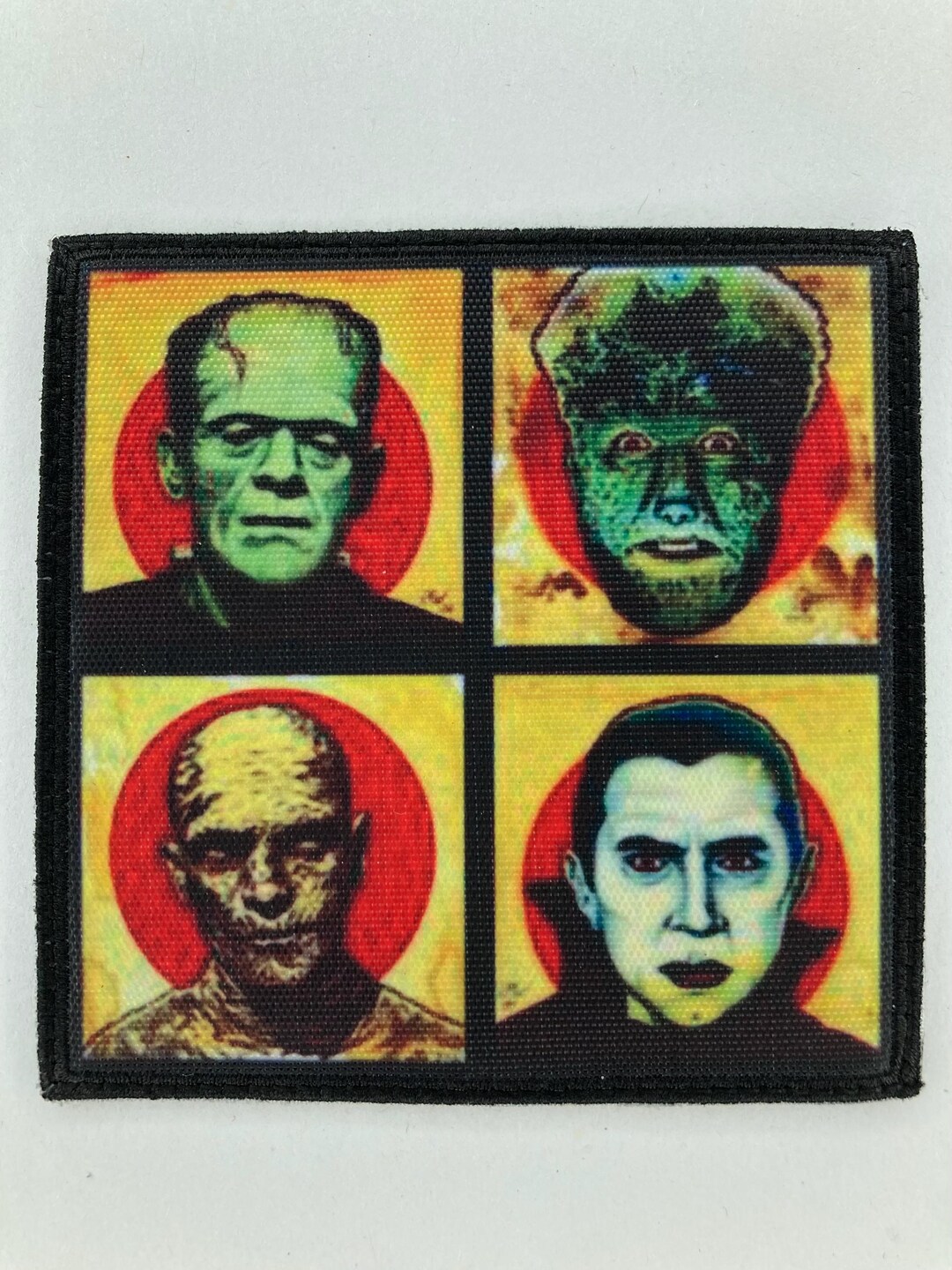 Horror Patch Iron on or Sew in Patch Jacket Clothes Accessories Vintage ...