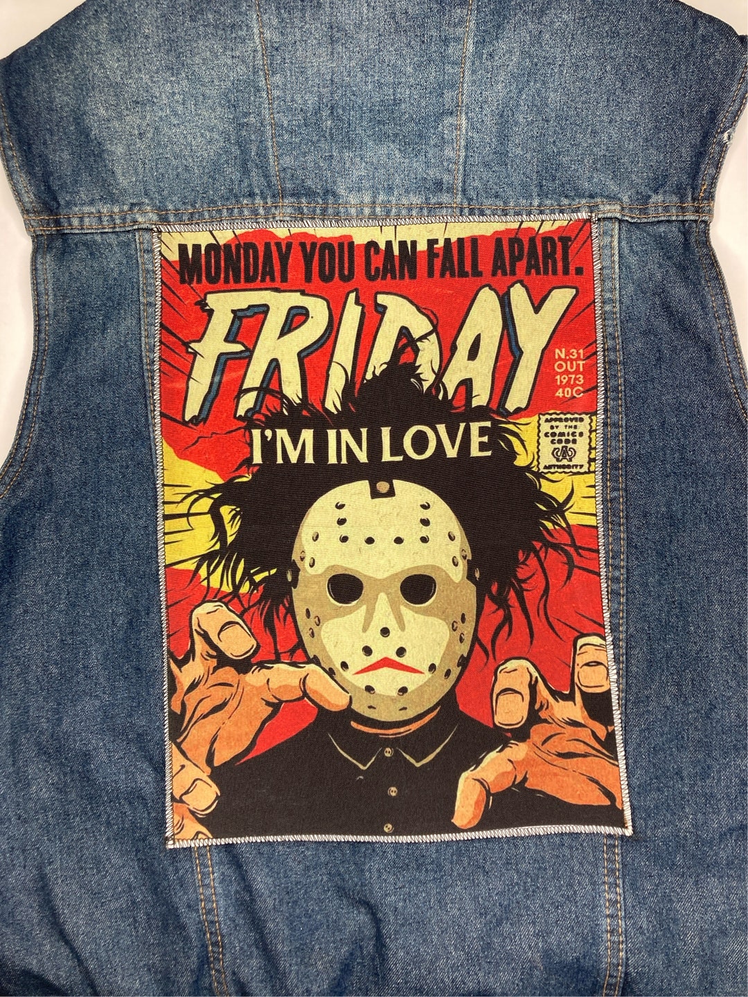 The Cure Back Patch Sew on Patch Punk Rock Band Jacket Clothes Etsy