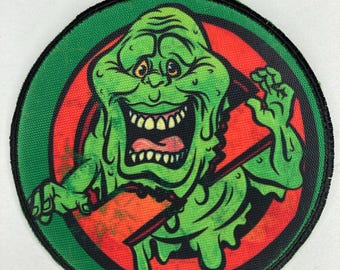 Ghostbusters Aufnäher zum Aufbügeln oder Aufnähen, Jacke, Kleidung, Accessoires, Vintage-Design, Halloween, 80er-Jahre-Retro-Stil