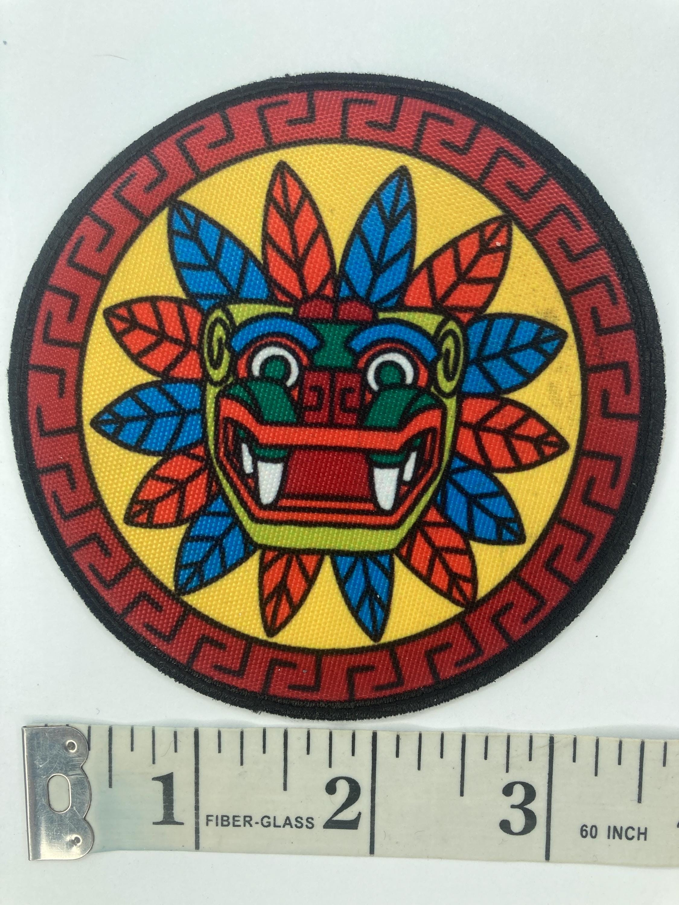 Aztec Iron on or Sew in Patch Jacket Clothes Accessories Vintage Design ...