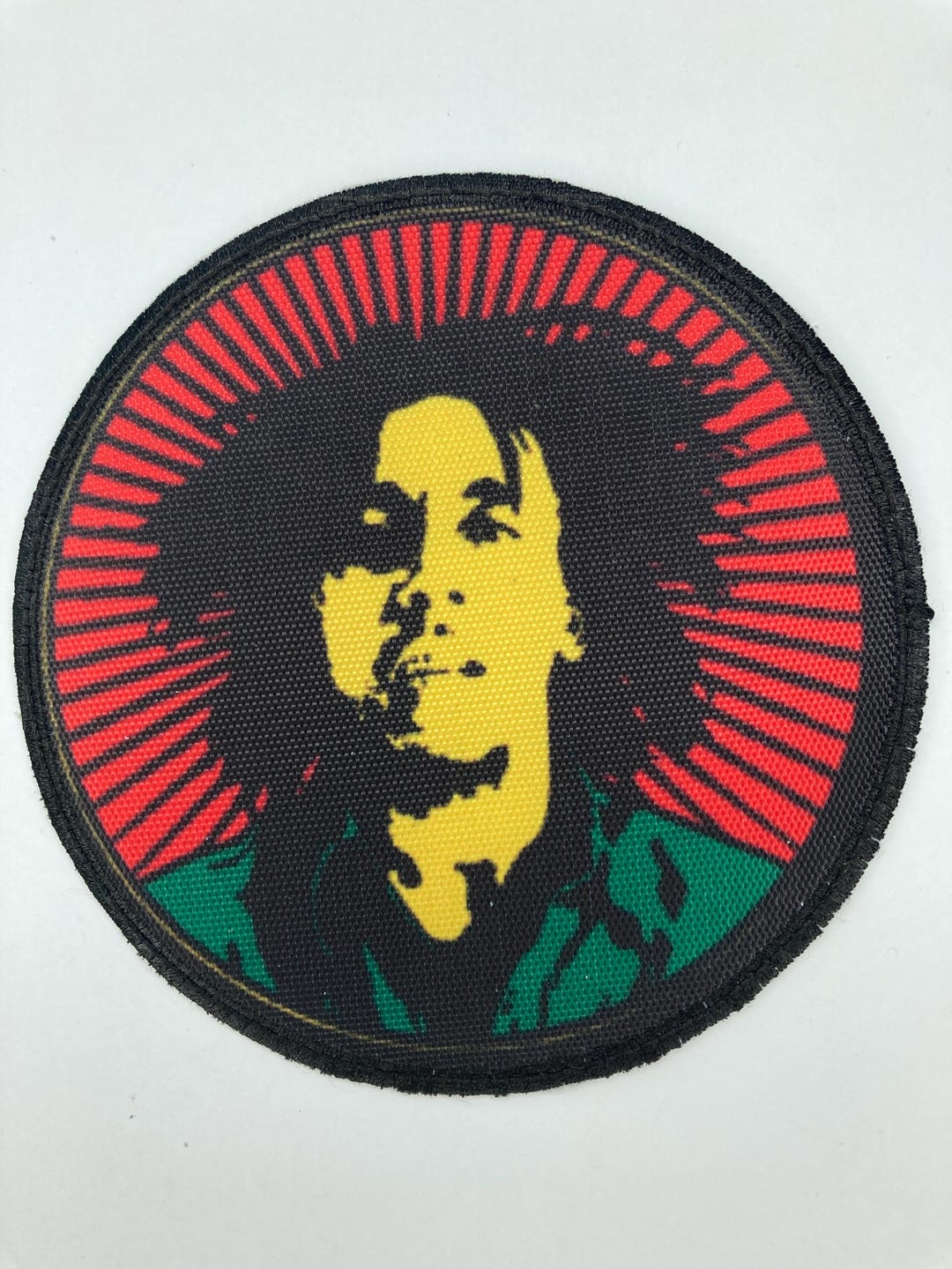 Bob Marley Patch Iron on or Sew on Ska Rock Band Battle Jacket Clothes ...