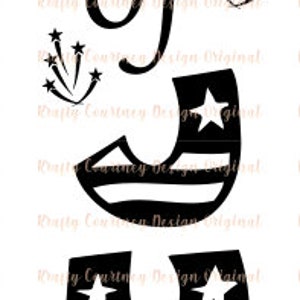 Happy 4th of July Porch Sign SVG/DXF/PDF