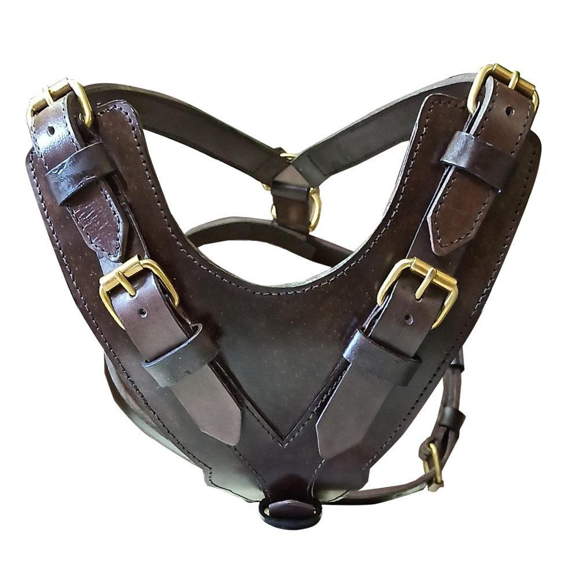 Handmade Leather Dog Harness With Y Front for Guide and Etsy