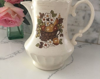 Vintage Fruit Pitcher
