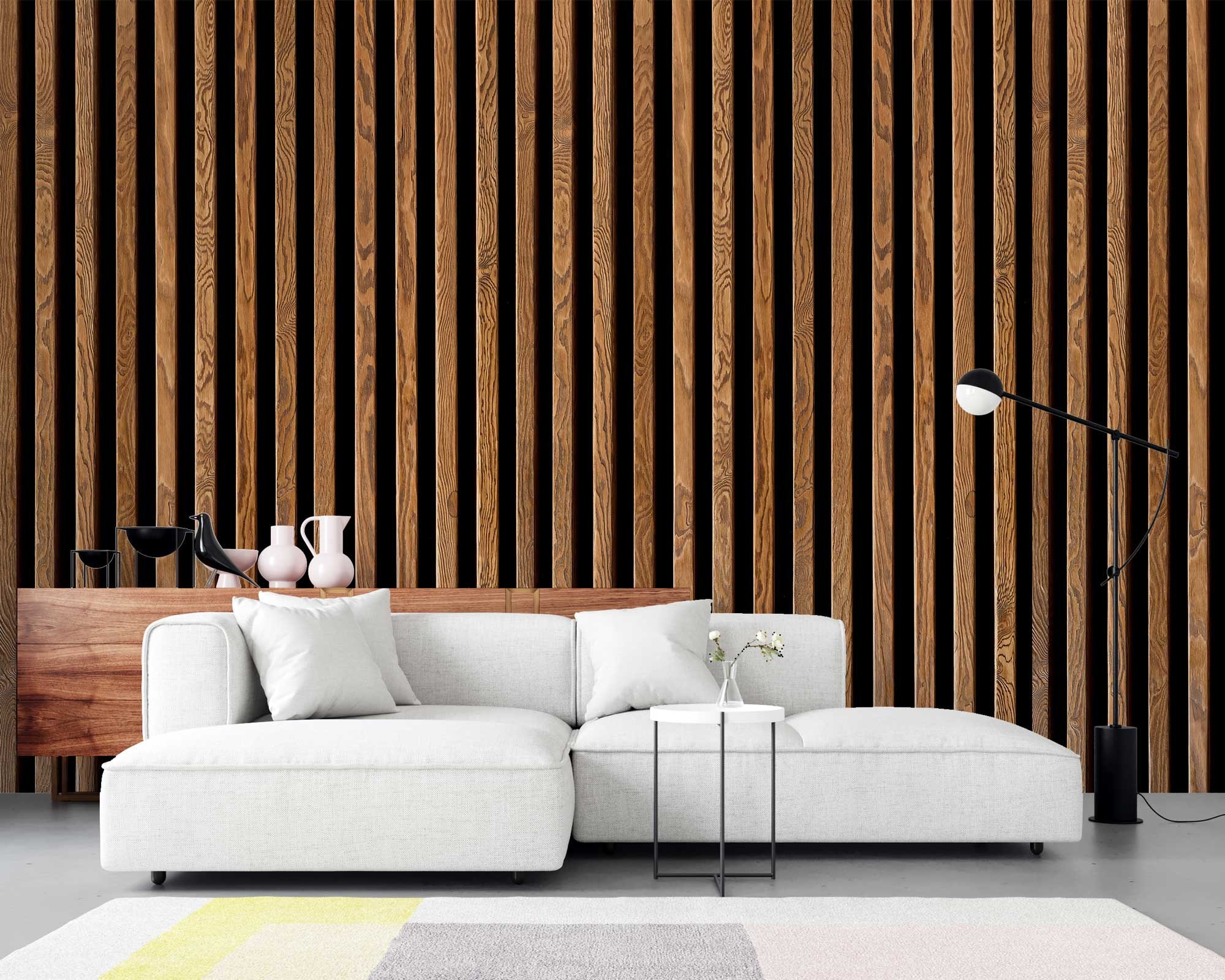 wood grain wallpaper furniture decoration peel and stick wallpaper DIY  wallpaper 