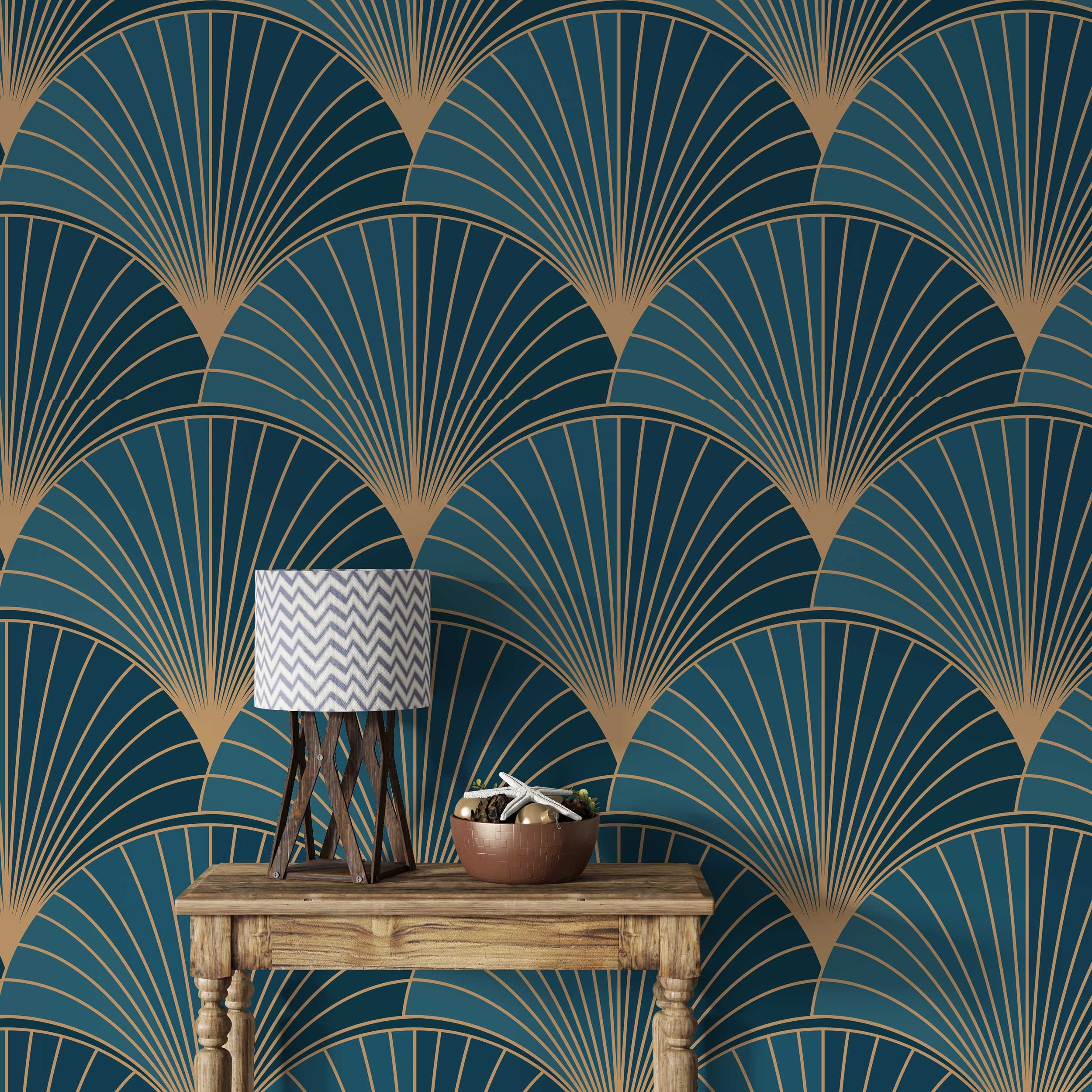 Art Deco Arches Wallpaper for Walls | All That Jazz