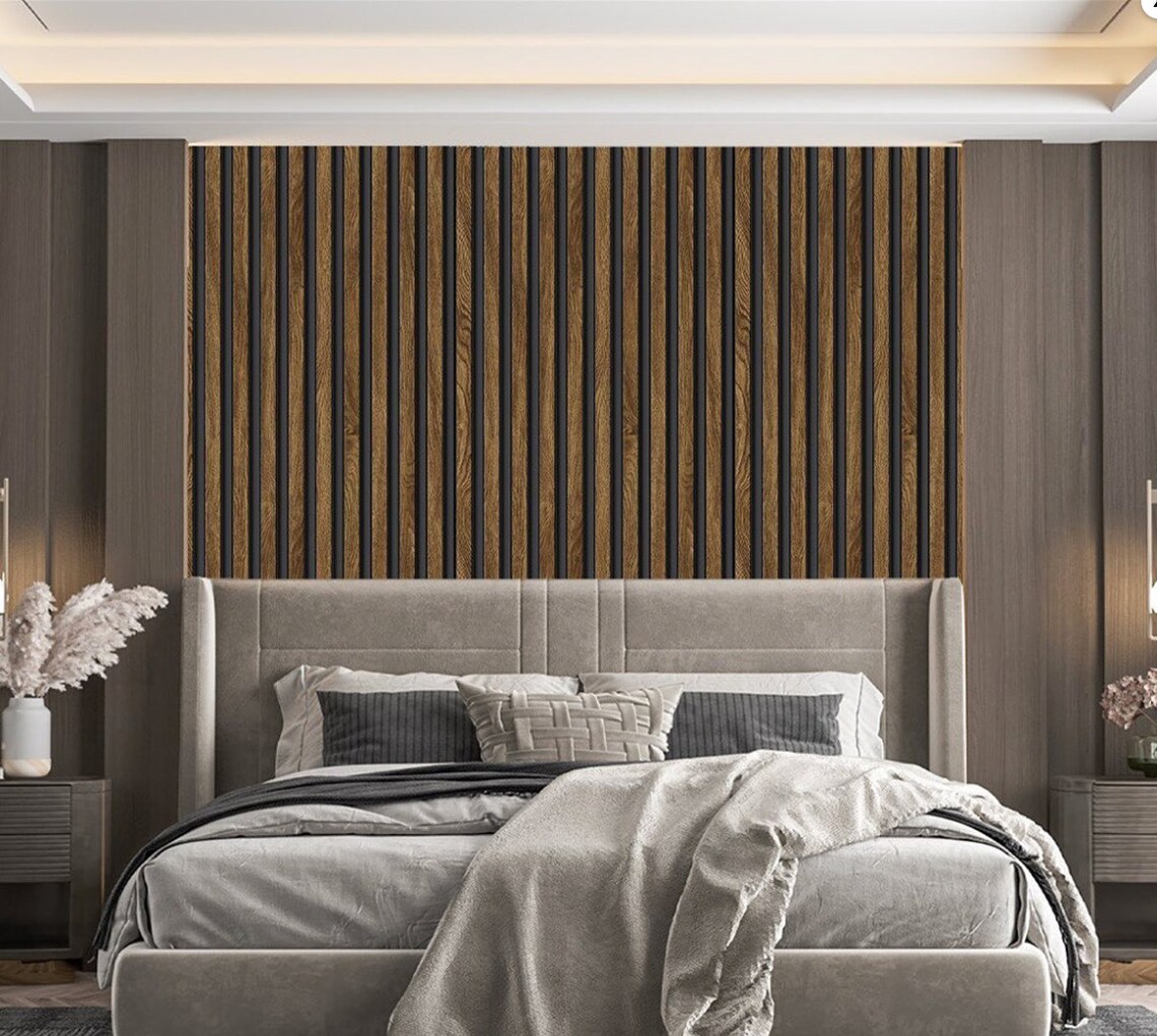 Wooden Look Removable Wallpaper Decorative Wood Style Wall Etsy