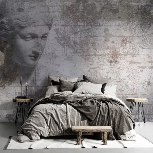 Renaissance Sculpture Wallpaper Peel and Stick Wallpaper Etsy