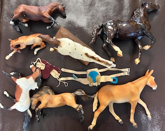 Breyer Reeves Model Horse Collection - Large 10-Piece Lot